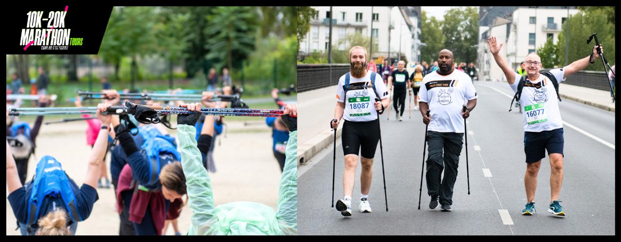 QUELS BÂTONS CHOISIR POUR LE 10 KM MARCHE NORDIQUE DE TOURS ?