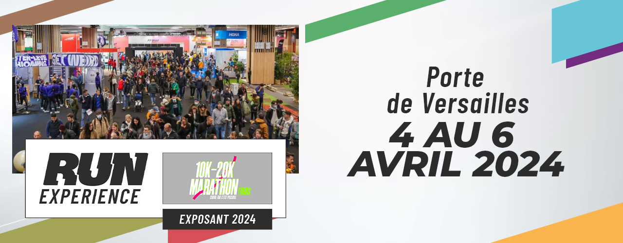 RENCONTREZ-NOUS AU SALON RUN EXPERIENCE A PARIS !