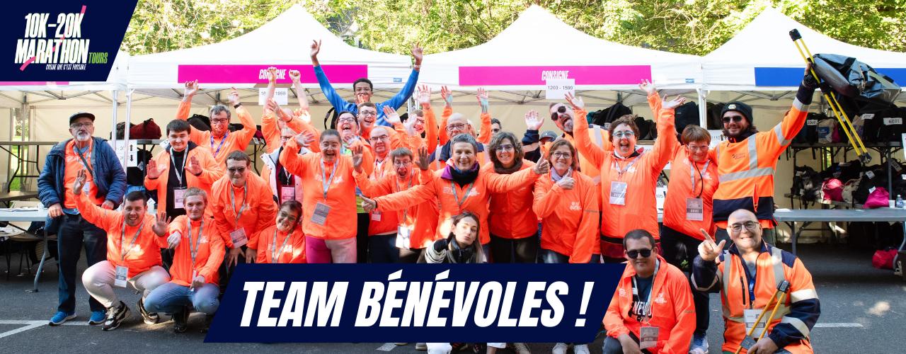 DEVIENS BENEVOLES AU MARATHON 10 ET 20 KM DE TOURS