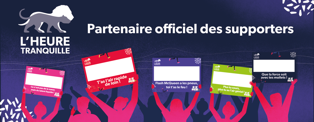 heure tranquille partenaire officiel des supporters du marathon de tours